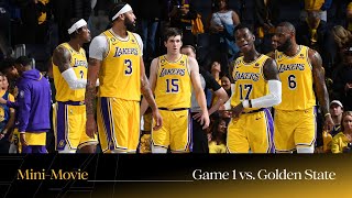 Mini-Movie: Lakers go up 1-0 on Golden State | 2023 NBA Playoffs