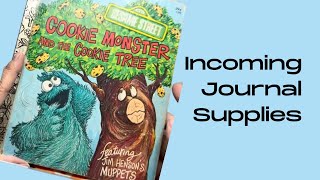 Information Quick Junk Journal Haul From Angela @thetravelingcrafter • Sesame Street • The Cookie Tree  Guide