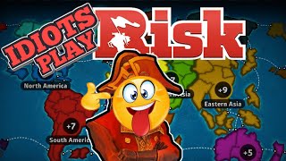 6 IDIOTS play RISK GLOBAL DOMINATION - Risk funny moments
