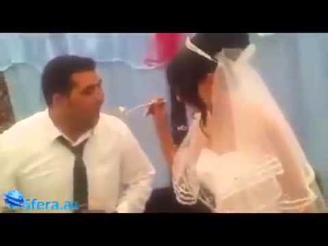 Angry husbands beats wife in their wedding day