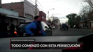 Persecución y enfrentamiento en el barrio Belgrano de Neuquén Capital