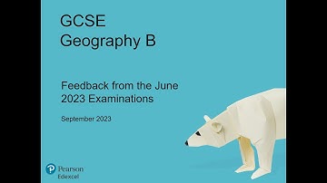 Pearson Edexcel GCSE Geography B Exam Feedback 2023