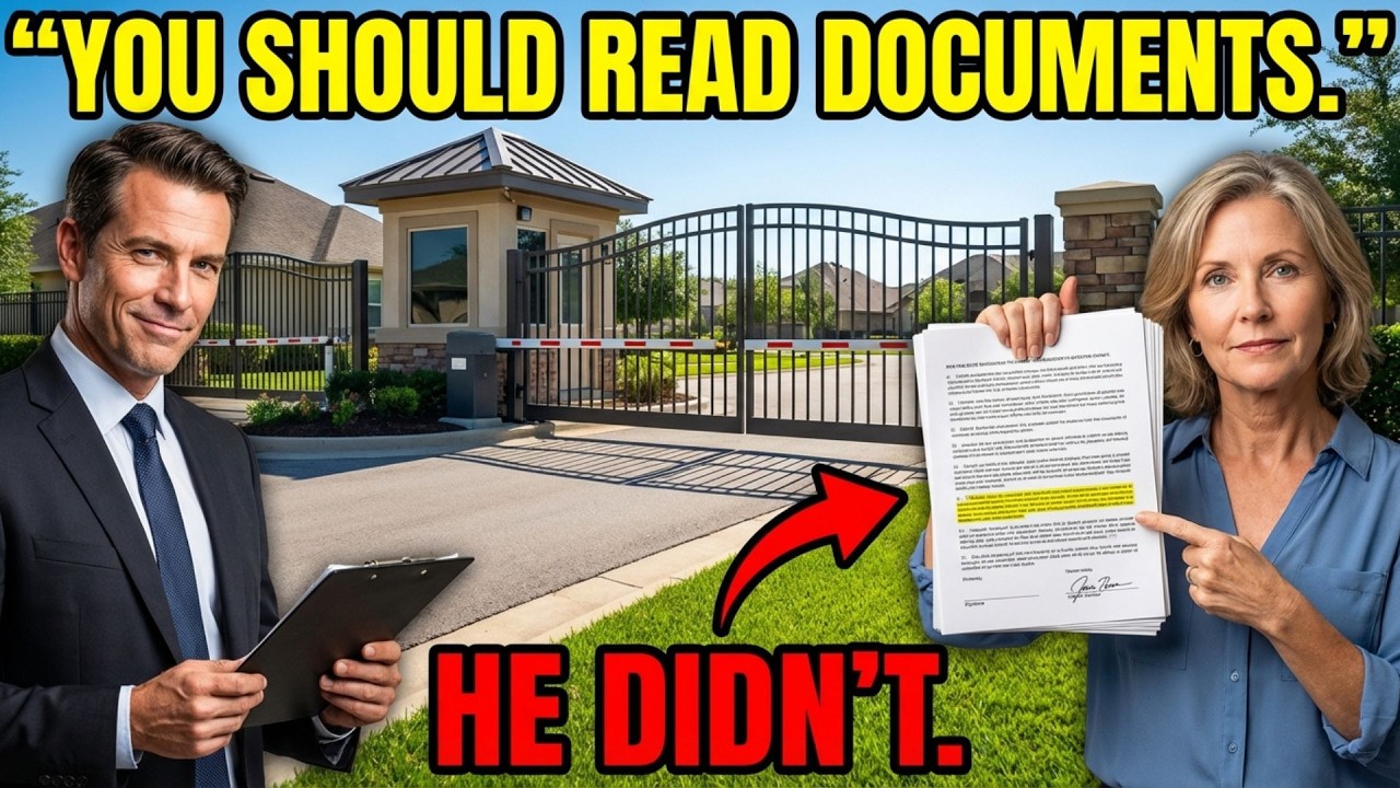HOA Tried To Take My Land — He Signed A Contract That Cost Him Everything