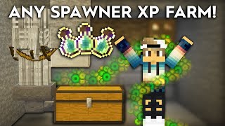 Minecraft Mob Spawner XP Farm - Easy Design - 2500+ Drops Per Hour