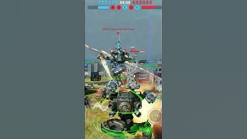 My robot is going crazy 😝 War Robots #shorts