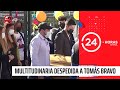 La multitudinaria despedida a Tomás Bravo en Arauco | 24 Horas TVN Chile