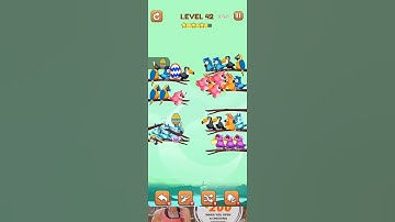 BIRD SORT 2 COLOR PUZZLE GAME 🐦 LEVEL 42