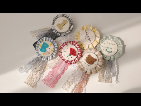 내가 직접 디자인해 만든 세상에 하나뿐인 로제트 The one and only Rosette in the world <strong>that</strong> I designed <strong>myself</strong>