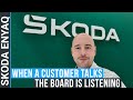 Skoda invited me to the Board Committee Customer. This is what I presented to them in my talk