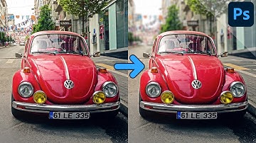 Blur background | Depth blur (Neural Filter) | PHOTOSHOP TUTORIAL - TIPS & TRICKS