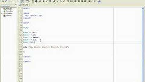 Learning PHP - Lesson 1