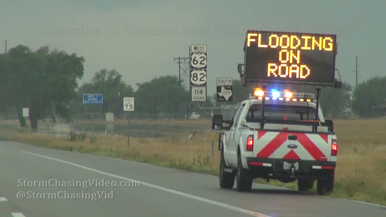 Flash Flooding hits Lubbock, TX  - 5/24/2019