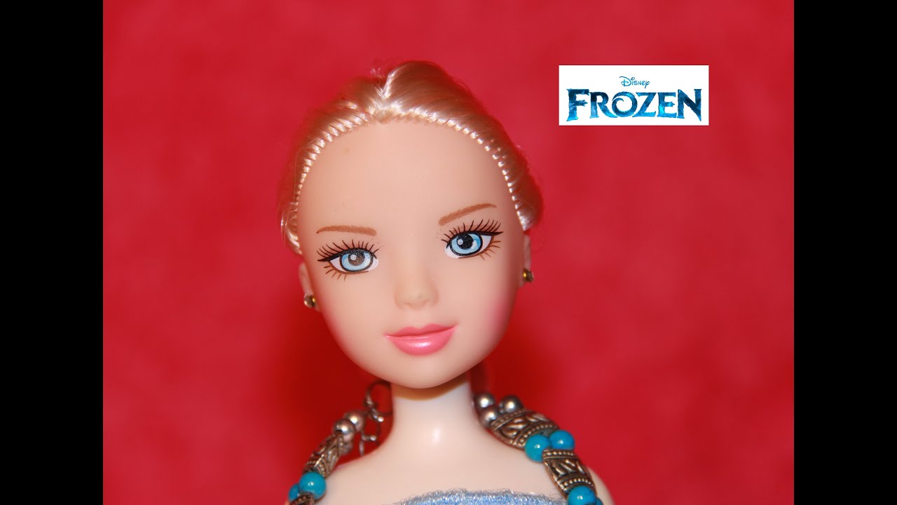 Frozen Elsa Makeup Tutorial Hair Braid Dress Up Costumes For Kids