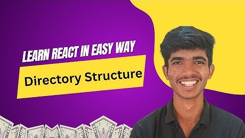 React series  #1 |directory structure| #reactdevelopment