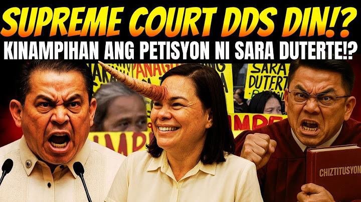 NAKU PO!!!! IMPEACHMENT NI SARA SISIMULAN PA SA 2026!?