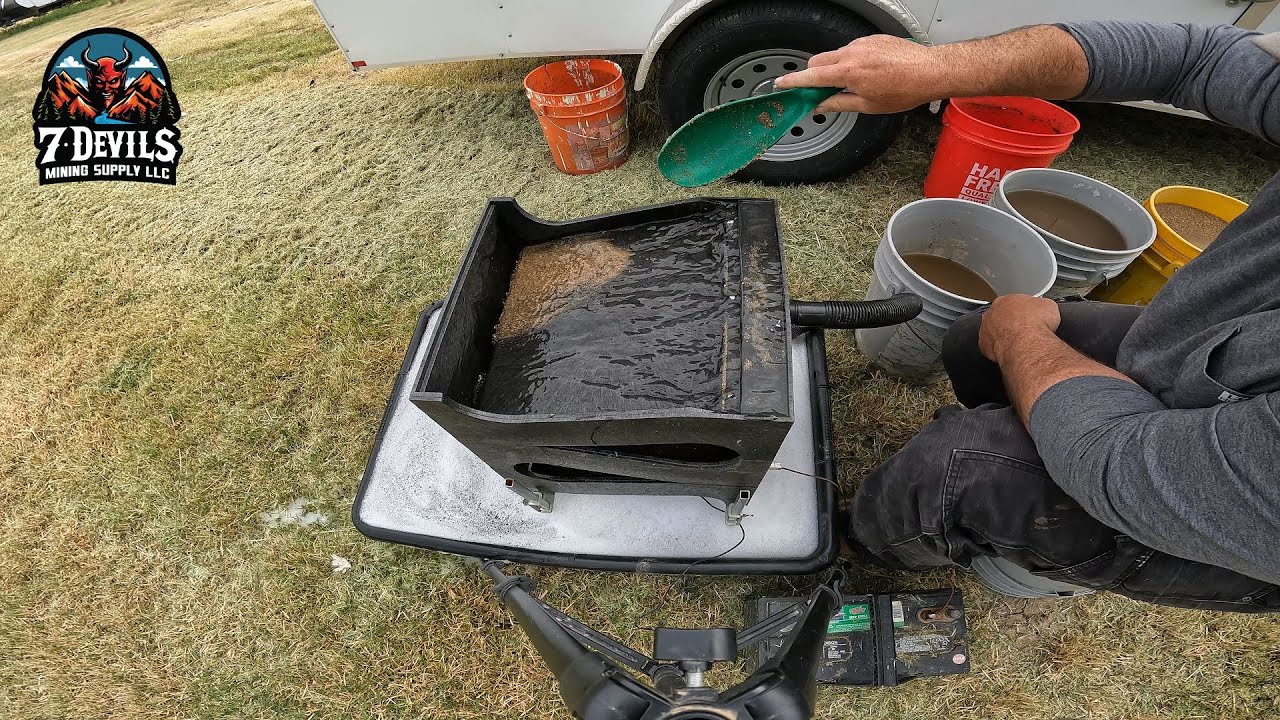 Running this seasons concentrates through the gold cube - YouTube