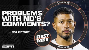 Stephen A. tells Notre Dame to GROW UP 🗣️ 