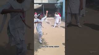 Students Playing Kabaddi