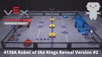 VEX V5 Tipping Point Robot Reveal V2 - Robot of the Rings