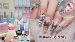 Nail ASMR | Hello Kitty's Nails🐱💤2 Hours of Relaxing & Satisfying Nail Art | No Talking screenshot 4