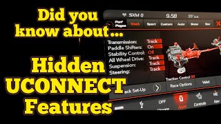 Did you know? Secret Hidden features on your UCONNECT Mopar vehicle!