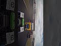 Getting chased by 5-ton racing trucks 😅🔥               #goodyearfiaetrc #truckracing #racingtruck