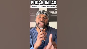 Thumbnail of Pocahontas is at it again people?