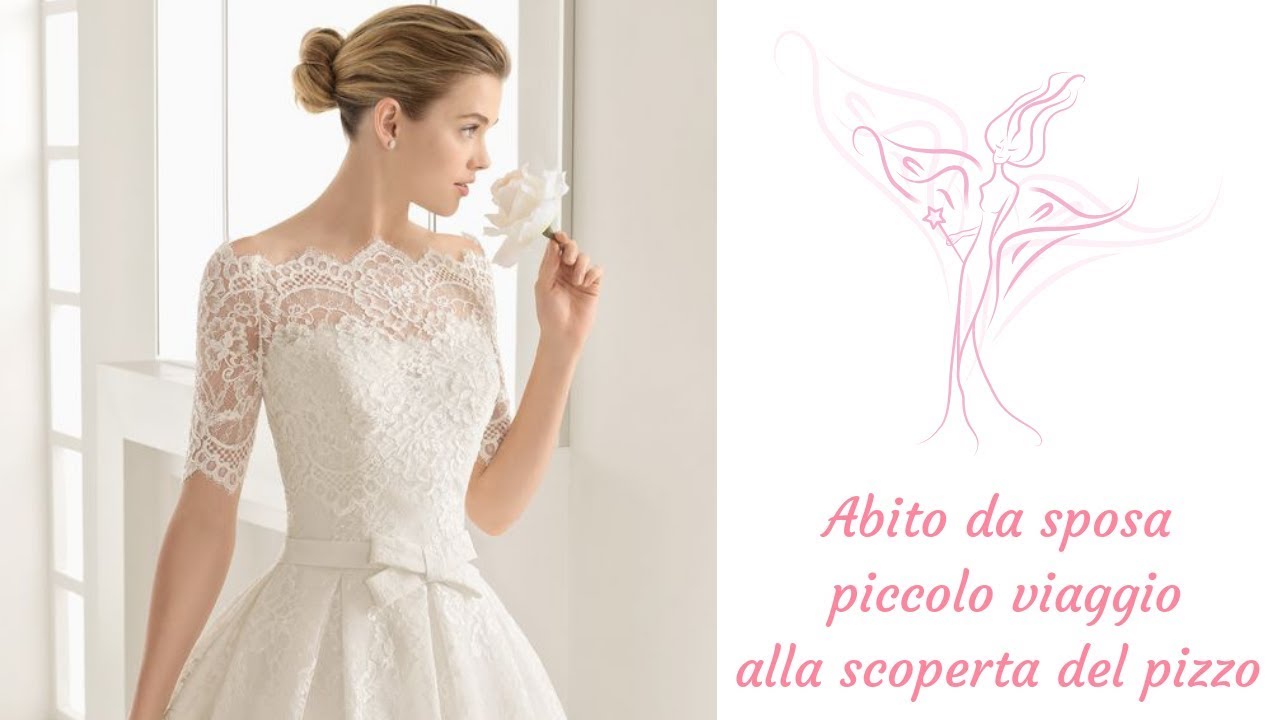 L Abito Da Sposa In Pizzo Youtube