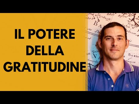 Video: Differenza Tra Gratitudine E Apprezzamento