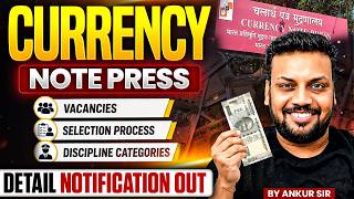 Currency Note Press Nashik Recruitment 2026 🔥 | Vacancy, Salary, Selection Process & Eligibility