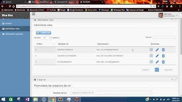 CRUD con tabla AJAX Parte 1   Inicializar interfaz