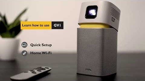 How to Connect BenQ GV1 with iPhone/iPad