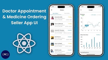 Doctor Appointment Booking & Online Medicine Ordering Seller App UI in React Native | DoctorOps