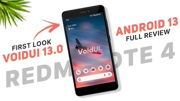 VoidUI 13.0 Rom For Redmi Note 4 | Android 13 | Game Space | Full Detailed Review