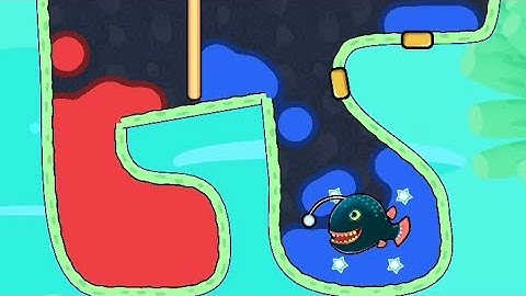 save the fish gameplay Android IOS #gamewithsaurabh #fishdom #savethefish #fishgame #puzzlegame