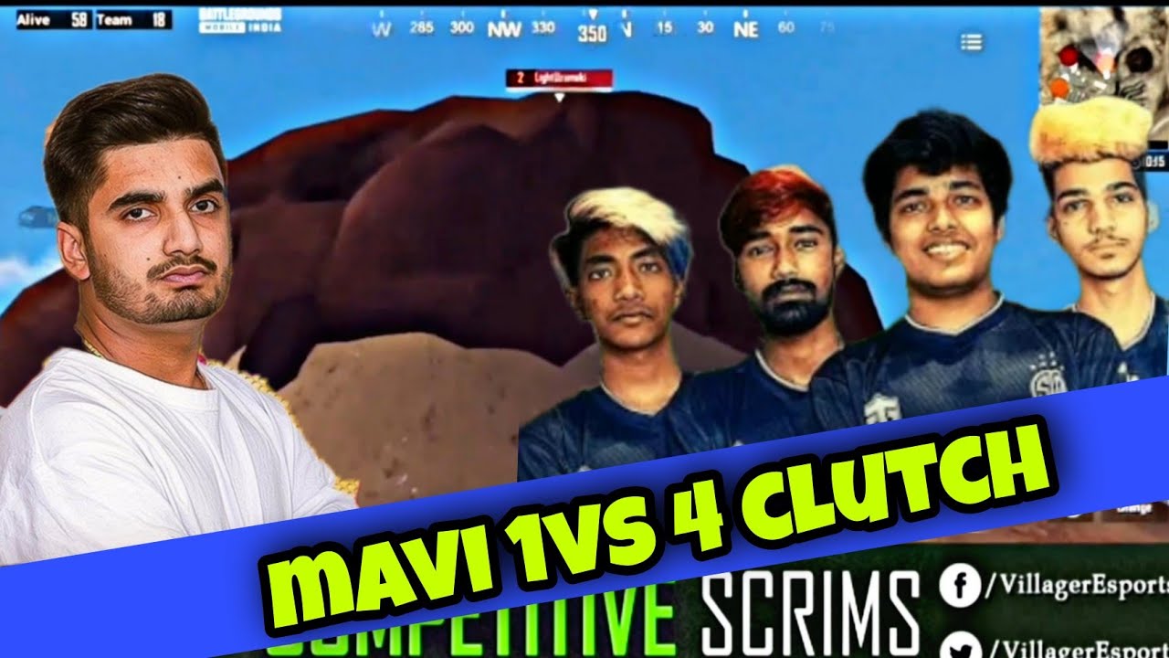 SouL vs team tapatap | mavi 1vs 4 clutch against tapatap 😯| mavi on fire 🔥