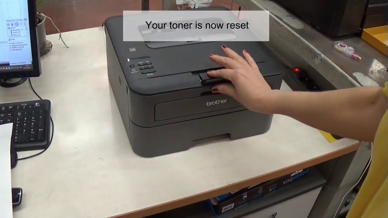 How to Reset Toner Level Brother TN12 TN12