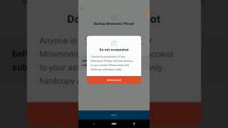 Step 2: Create a wallet with imToken App