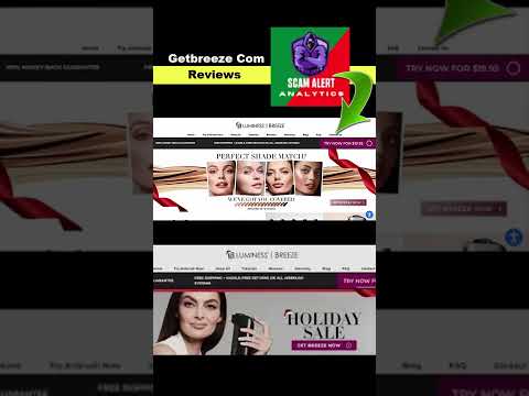 Getbreeze Com Reviews | January 2022 #Shorts| luminess cosmetics | Can