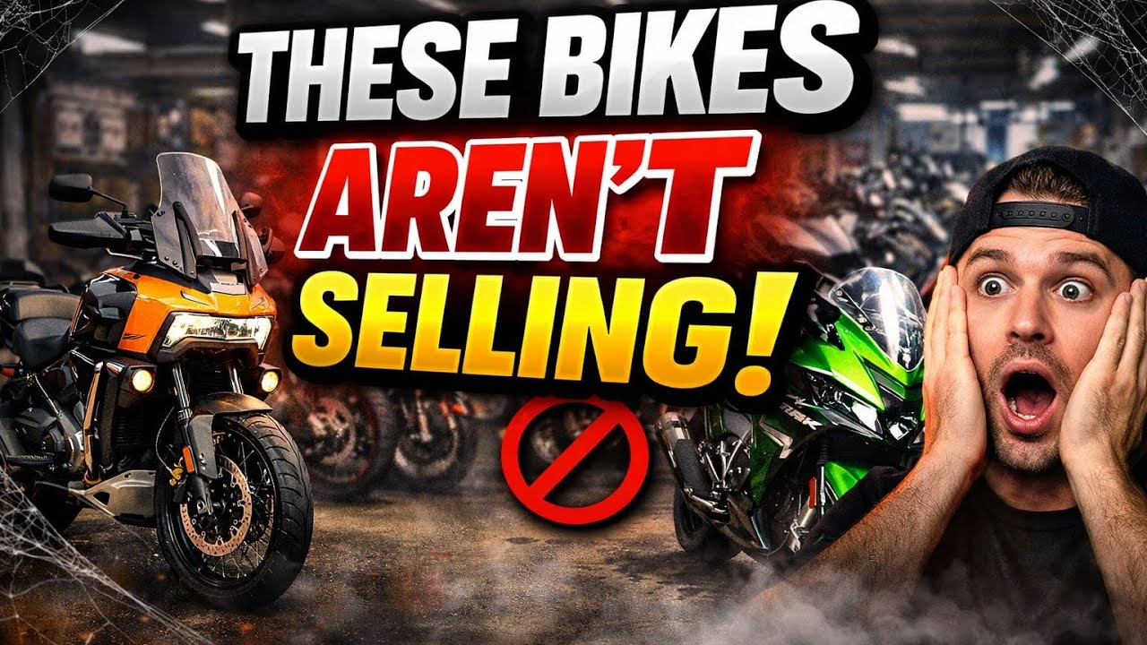 10 мотоциклов, которые дилеры не смогут продать в 2025 году (шокирующий кризис избытка запасов)