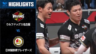 Vリーグ公式】2024/03/30 5位決定戦 ハイライト #ウルフドッグス名古屋