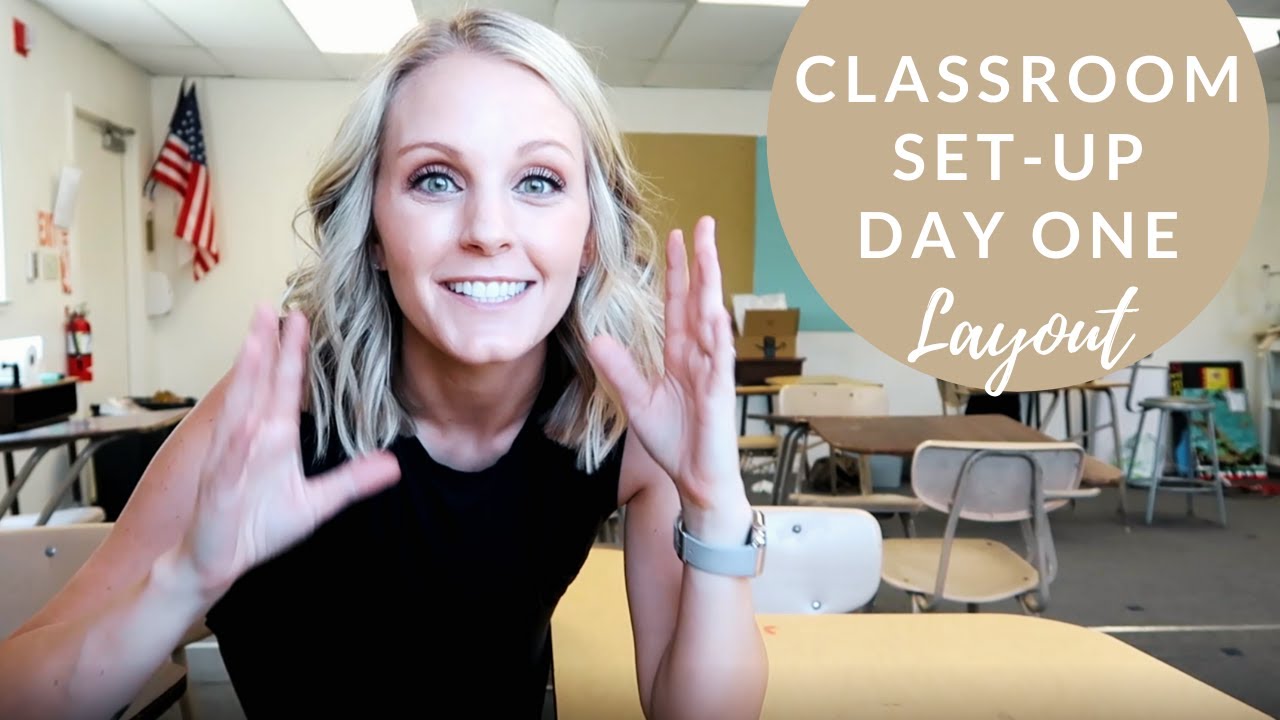 Middle School Classroom Set-Up - Day One - Teacher Vlog - YouTube