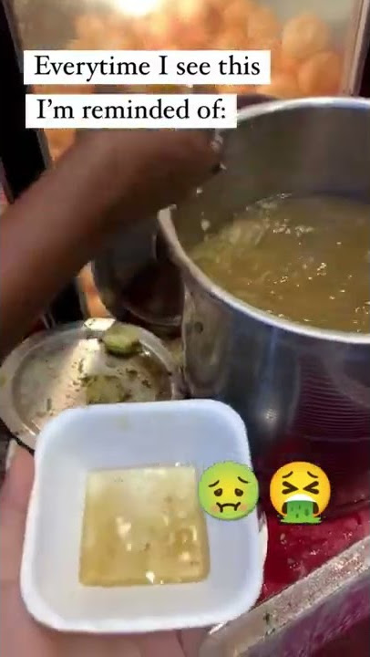 🤢🤮 #panipuri #jelek #makanan #stretfood #india #northindia #trend