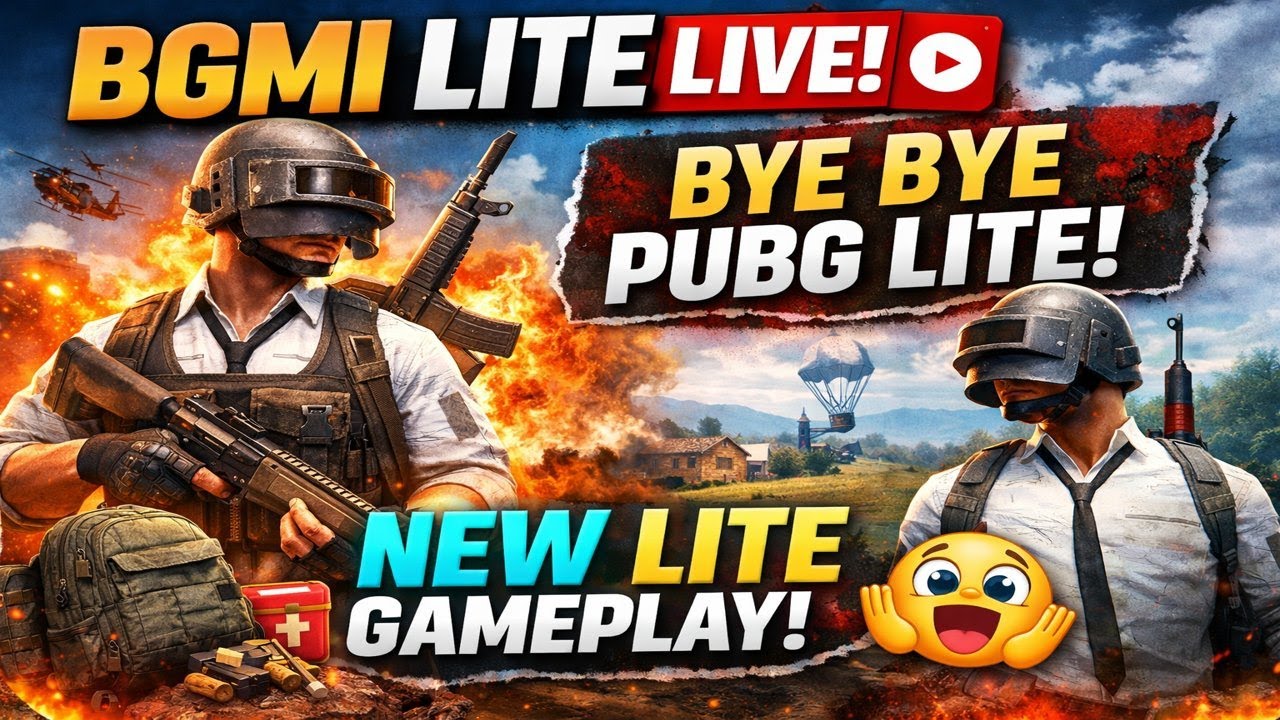 BGMI Lite Live 🔥 | PUBG Mobile Lite Players Are Back