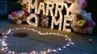 Marry Me / Engagement proposal / The Perfect Proposal / Proposal Ideas