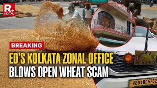 West Bengal PDS Wheat Scam: ED Kolkata Zonal Office Raids 9 Sites Targeting Stolen Wheat Exporters