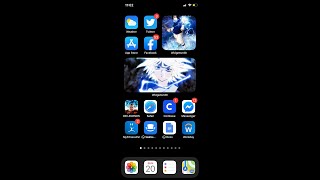 *iOS 14* EASY HOW TO CUSTOMIZE YOUR IOS 14 HOME SCREEN FAST ANIME EDITION screenshot 2