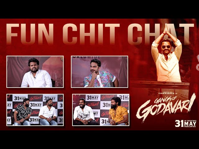 Gangs of Godavari Gang Fun Chit Chat | Vishwak Sen, Hyper Aadhi | Krishna Chaitanya class=