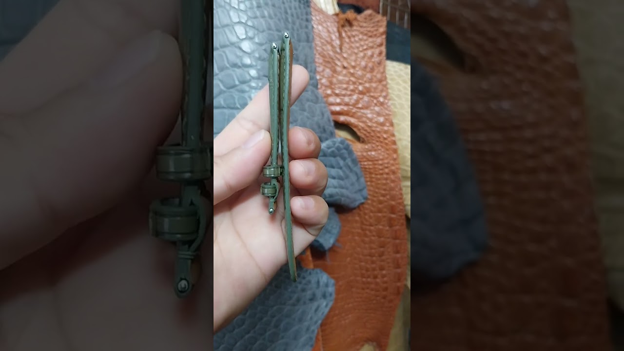 Product Review: Quick release Olive Green Alligator Leather Watch Band 🤍
