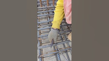 Ties top shear head rebar #shorts #construction #structure #engineering #skills